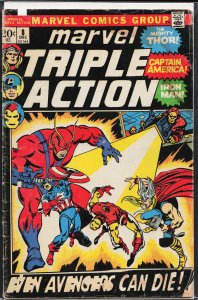 Marvel Triple Action #8 (1972) The Avengers