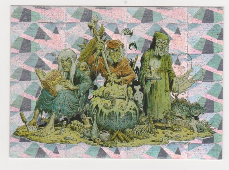 1996 William Stout Saurians & Sorcerers Bonus Card