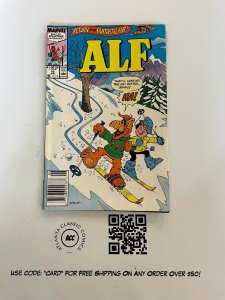 Alf # 16 VF Marvel Comic Book Alien Life Form TV Show Series Skiing 21 J890