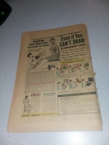 ADVENTURES INTO THE UNKNOWN #80 1957 MAD DOCTOR A-BOMB silver age hydrogen story