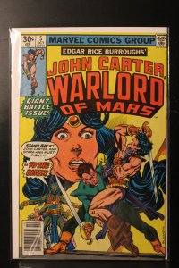 John Carter Warlord of Mars #5 30¢ Variant (1977)