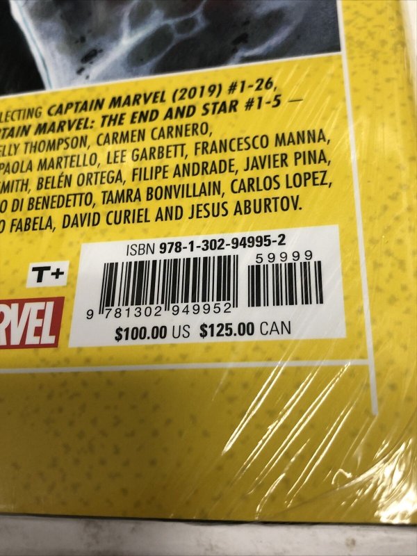 Captain Marvel Omnibus Vol.1  (2023) Marvel HC Kelly Thompson Sealed!