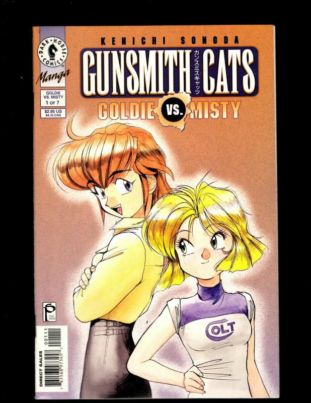 10 Comics Gunsmith Cats Bad Trip #1 2 3, Goldie vs Misty #1 2 3 4 5 6 7 JF20