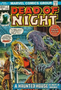 Dead of Night #1 VF ; Marvel | December 1973 Horror Haunted House