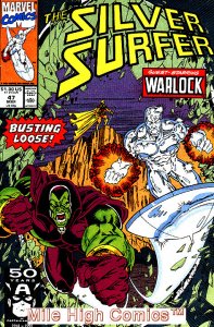 SILVER SURFER  (1987 Series)  (MARVEL) #47 Very Good Comics Book 