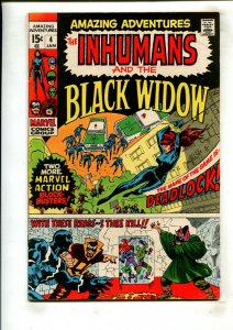 AMAZING ADVENTURES #4 (5.0/5.5) BLACK WIDOW!! 1970