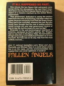 3 Books Fallen Angels Our Man in Havana Ben Bova Voyagers Sci Fi Fantasy MFT2