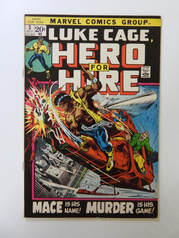 Hero for Hire #3 (1972) FN/VF condition