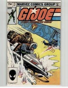 G.I. Joe: A Real American Hero #11 Second Print Cover (1983) G.I. Joe [Key Is...