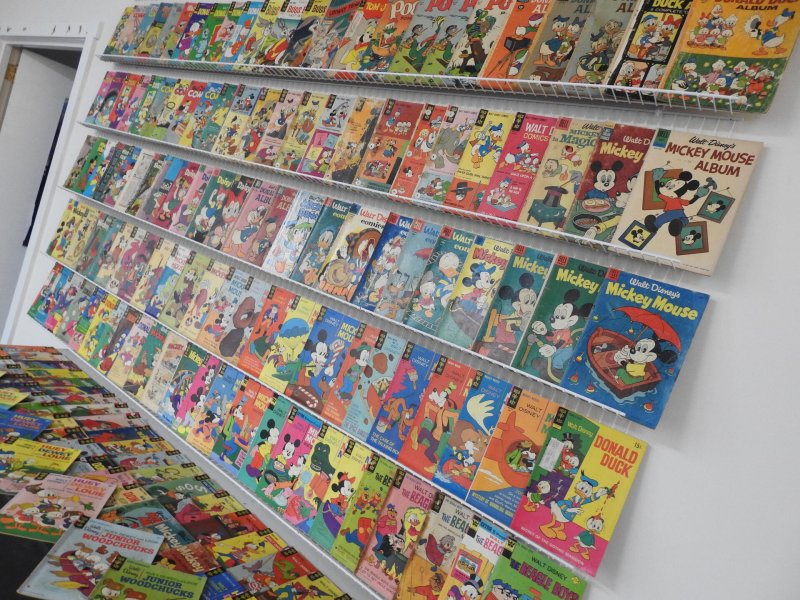 Huge Lot of 160+ Comics W/ Donald Duck, Mickey Mouse, Bugs Bunny + More!