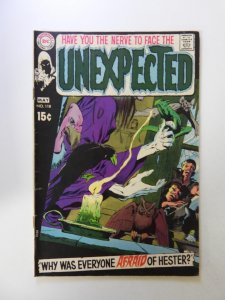 The Unexpected #118 (1970) VG condition see description