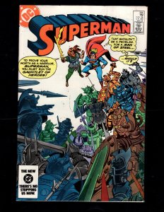 Superman #395 (7.0/7.5) 1984 Copper Age DC  / ID#406