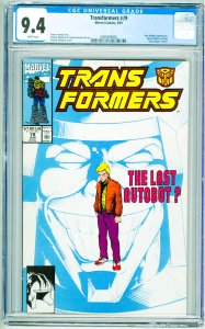 The Transformers #79 (1991) CGC 9.4!