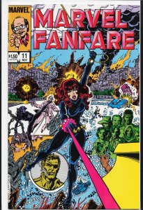 Marvel Fanfare #11 (1983) Black Widow [Key Issue]