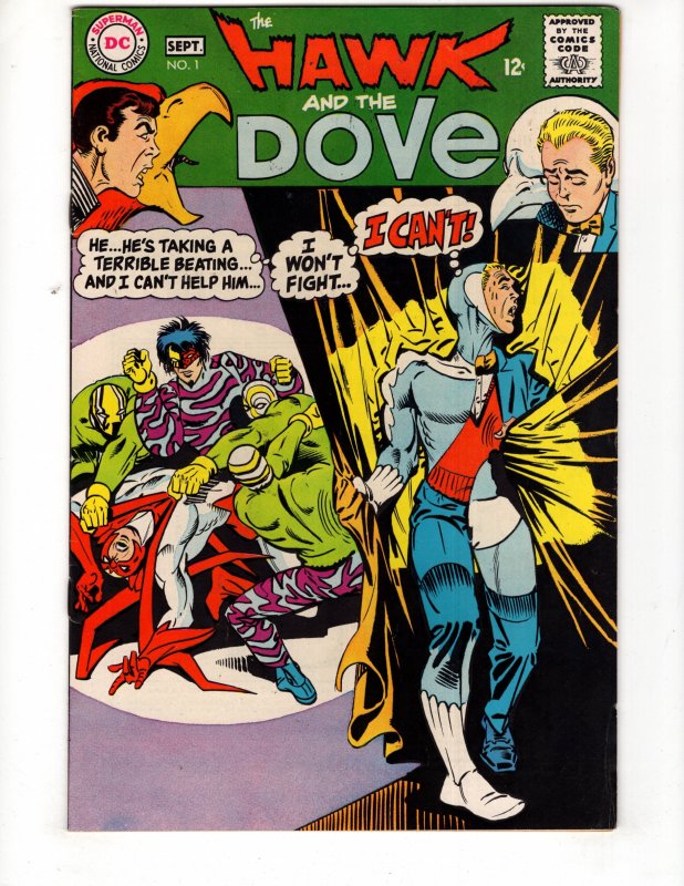 The Hawk and The Dove #1 (1968) HIGH GRADE Steve Ditko Silver Age DC   / ID#303