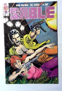 Sable #13 (1989) First Comics Jon Sable 1st Print Comic Book