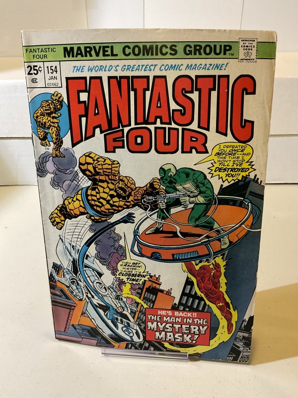 Fantastic Four #154  1975  VG/F
