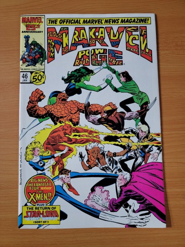 Marvel Age #46 ~ NEAR MINT NM ~ 1987 Marvel Comics