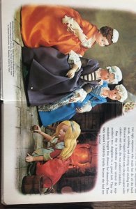 Rare 1970s Cinderella, puppet story book, 3-D, art by IZaWA