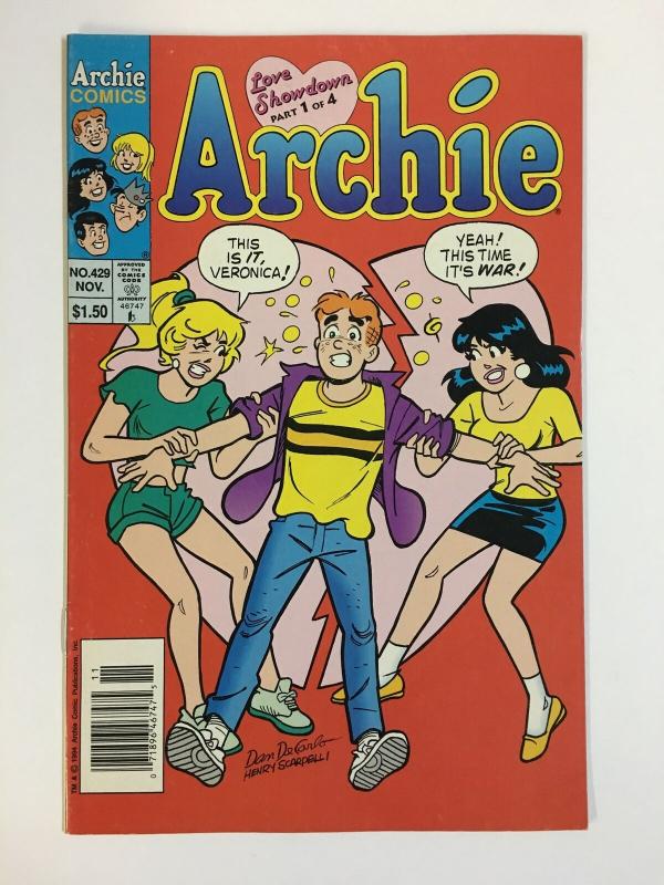 ARCHIE  (1942-     )429 VF-NM  Nov 1994 COMICS BOOK