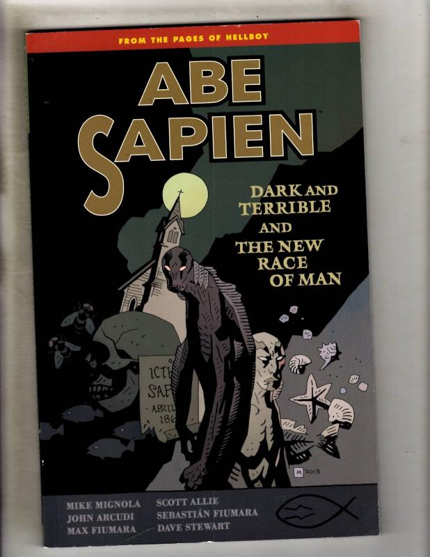 DARK & TERRIBLE Abe Sapien Vol # 3 Dark Horse Comics TPB Graphic Novel J350