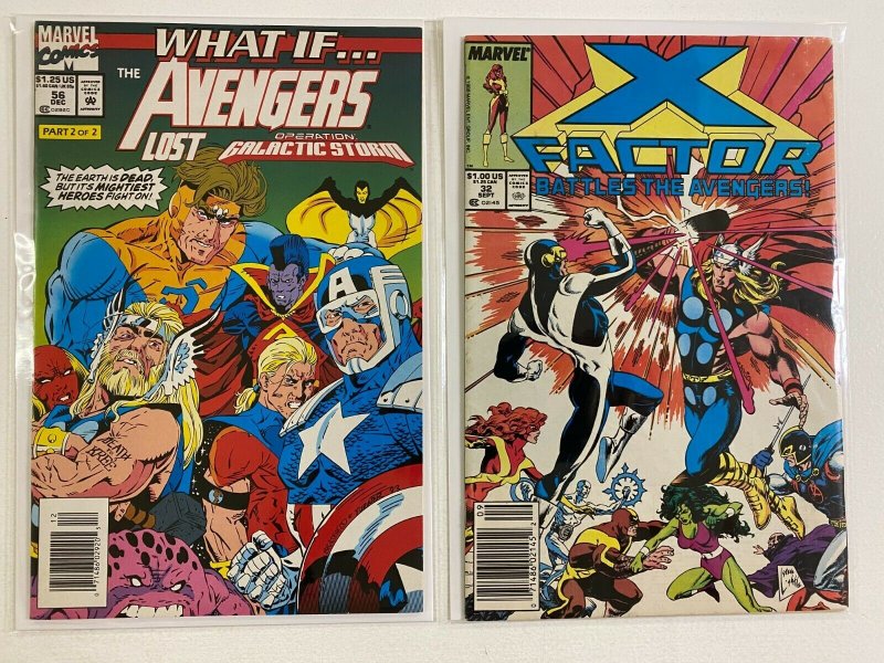 Avengers appearances comic lot Marvel 10 pieces (Condition and Years Vary) 