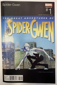 (2015) SPIDER GWEN #1 HIP HOP SLICK RICK VARIANT COVER