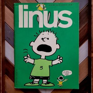 LINUS #61 FN/VF (Italian Comic Magazine Apr 1970) PEANUTS, MR NATURAL - 88 pgs