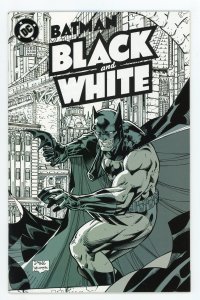 Batman Black and White #1 Ted McKeever Joe Kubert Jim Lee Newsstand Variant NM