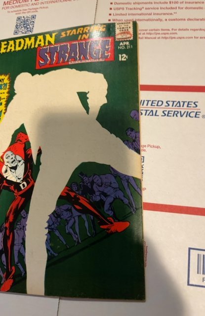 Strange Adventures #211 (1968)Deadman faces his killer Neal Adams