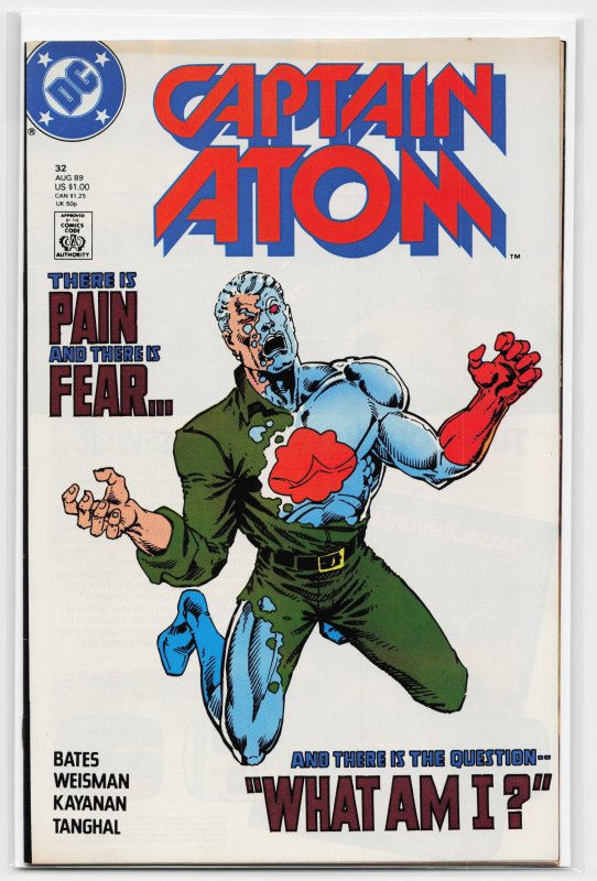 Captain Atom #32 (1989) Captain Atom