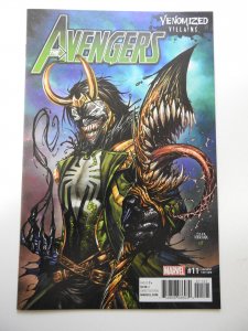Avengers #11 Tyler Kirkham Venomized Loki Cover (2017)