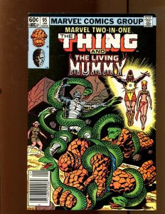 Marvel Two In One #95 - Featuring The Thing & Living Mummy! (9.0) 1983