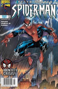 Spider-Man #91 (Newsstand) FN ; Marvel | Identity Crisis Peter Parker