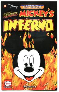 MICKEY'S INFERNO #1 Halloween Comicfest, Promo, 2016, NM, Ashcan, Disney, Mouse