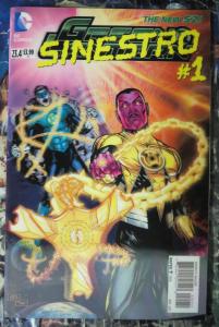 DC NEW 52 3D COVER SET! 5 books! VF-NM DEATHSTROKE, SINESTRO, CYBORG SUPERMAN, 