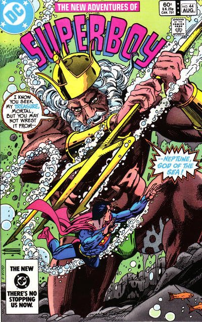 New Adventures of Superboy, The #44 FN ; DC | Dial H For Hero Neptune