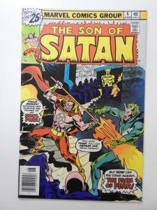 The Son of Satan #4 Faces of Fear! Sharp VF- Condition!