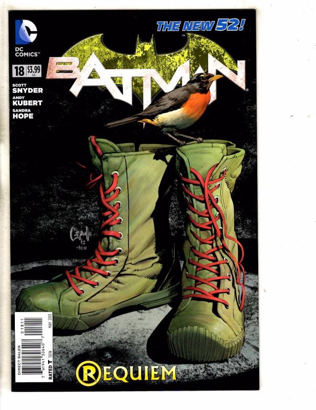 Batman # 18 NM 1st Print DC Comic Book New 52 Joker Robin Gotham Gotham Bane MK1