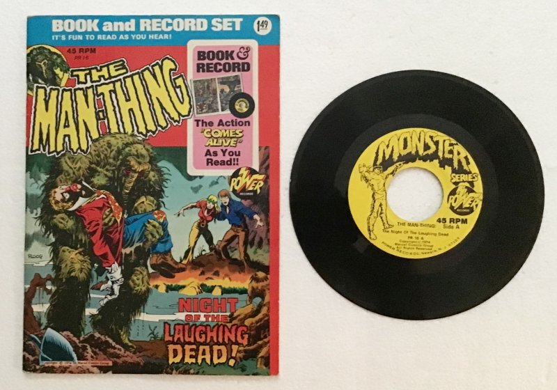 The Man-Thing: “Night of the Laughing Dead!” Book and Record Set PR16