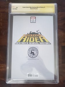 Cosmic Ghost Rider Destroys Marvel History 1 Crain infinity signature CGC 9.8