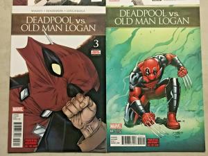 DEADPOOL VS OLD MAN LOGAN#1-5 NM LOT 2017 MARVEL COMICS
