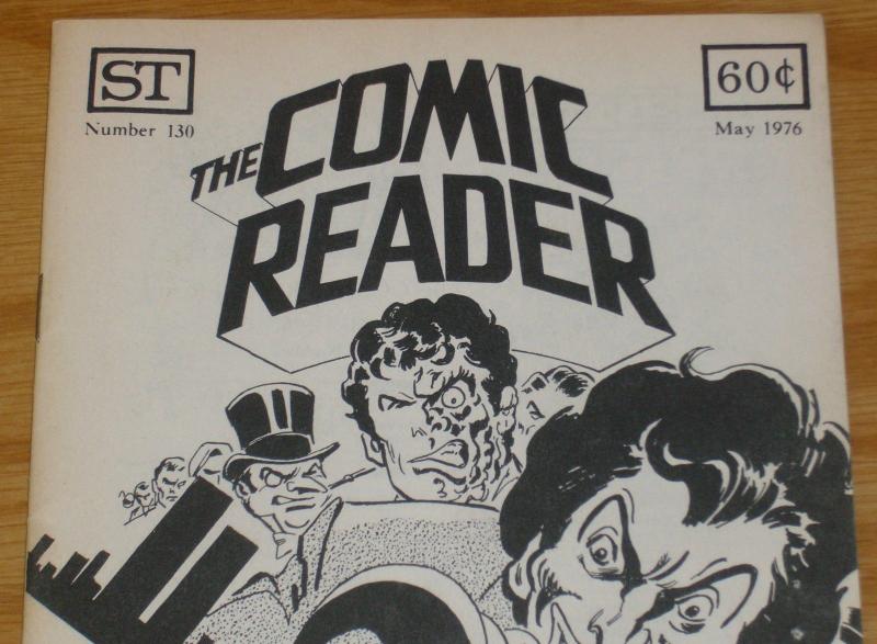 Comic Reader, The #130 VF; Street Enterprises | save on shipping - details insid