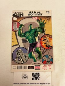 Original Sin #3 NM Marvel Comic Books Iron Man Hulk Nick Fury  Avengers 4 HH73