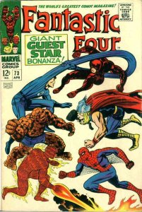 Fantastic Four (Vol. 1) #73 VG ; Marvel | low grade comic Spider-Man Thor Darede