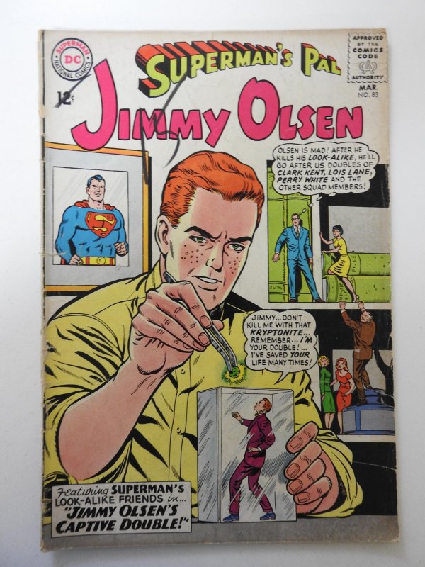 Superman's Pal, Jimmy Olsen #83 (1965) VG- Condition!