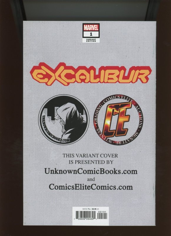 (2019) Excalibur #1: EXCLUSIVE VIRGIN VARIANT! WE COMBINE SHIPPING! (9.2 OB)