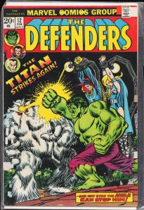 The Defenders #12 (1974) The Defenders