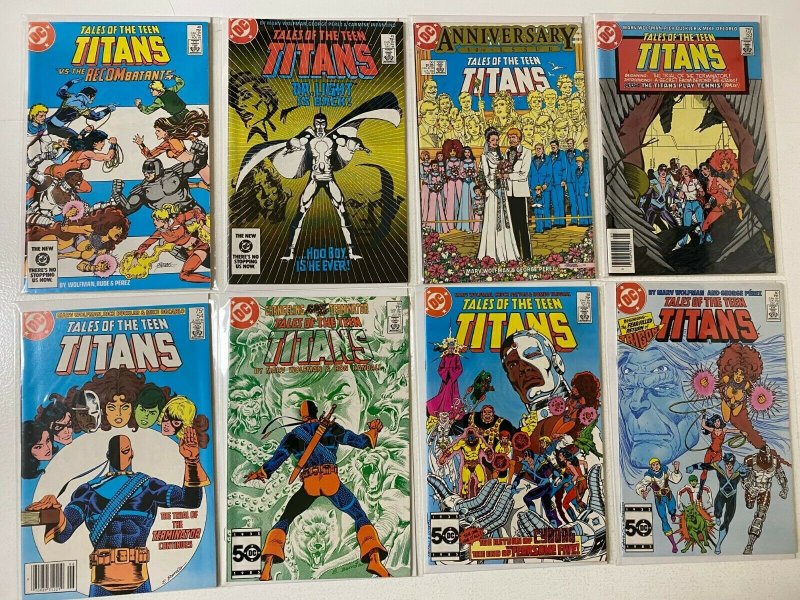 New Teen Titans lot 35 diff from:#12-77 8.0 VF (1981-87)