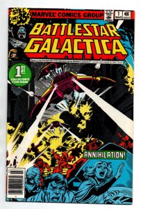 Battlestar Galactica #1  newsstand - Marvel - 1978 - (-NM)